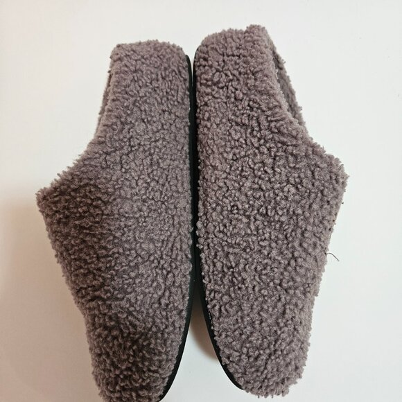 Bombas Women’s Sunday Slipper Size 8 Teddy Sherpa Dusty Purple Mule Slip On - Picture 5 of 9